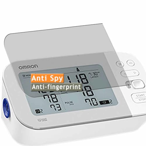 Vaxson Anti Spy Schutzfolie kompatibel mit Omron BP5450 HEM-7343T-Z Blood Pressure Monitor Display folie folien Displayschutzfolie （ nicht Panzer Schutz Glas folie SchutzGlas nicht PanzerGlas ） von kompatibel mit Omron BP5450 HEM-7343T-Z