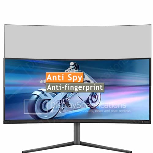 Vaxson Anti Spy Schutzfolie, kompatibel mit Philips Evnia 6000 34M2C6500 34" Monitor, Display folie folien Displayschutzfolie （ nicht Panzer Schutz Glas folie SchutzGlas nicht PanzerGlas ） von kompatibel mit Philips Evnia 6000 34M2C6500