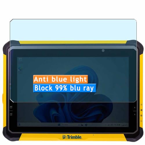 Vaxson 2 Stück Anti Blaulicht Schutzfolie, kompatibel mit Trimble T10x Tablet 2024 10" Tablet, Display Bluelight folie folien Displayschutzfolie （ nicht Panzer Schutz Glas folie SchutzGlas ） von kompatibel mit Trimble T10x Tablet 2024