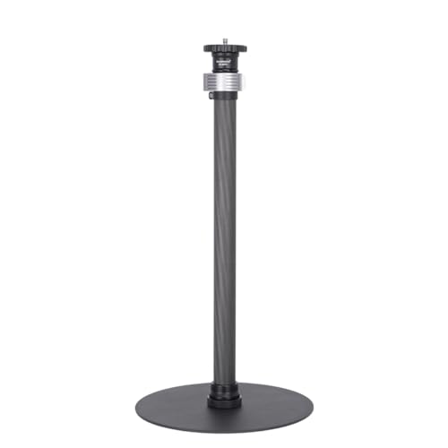 Koolehaoda Einbeinstativständer für den Schreibtisch, 40–71 cm Kohlefaser Einbeinstativ Montageständer mit Schwerer Basis für DSLR-Kamera, Licht, Webcam, Live-Streaming, Vlogging Koolehaoda Einbeinstativständer für den Schreibtisch, 40–71 cm Kohlefaser Einbeinstativ Montageständer mit Schwerer Basis für DSLR-Kamera, Licht, Webcam, Live-Streaming, Vlogging von koolehaoda