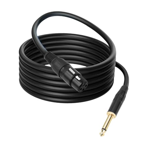 kowaku 1/4 Zoll TRS zu XLR XLR zu 1/4 Tragbares Plug And Play Leichtgewichtige Audioverbindung von Stecker auf Buchse für Steckerverstärker, 2m kowaku 1/4 Zoll TRS zu XLR XLR zu 1/4 Tragbares Plug And Play Leichtgewichtige Audioverbindung von Stecker auf Buchse für Steckerverstärker, 2m von kowaku