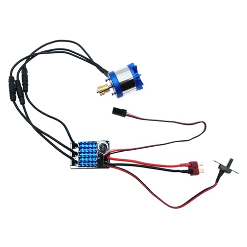 kowaku 2830 2100kv Motor und 45A ESC mit Metallkühlkörper, integriertem Bec-Modul, Leistungs-Upgrade-Kit für MN128 1/12 RC-Auto kowaku 2830 2100kv Motor und 45A ESC mit Metallkühlkörper, integriertem Bec-Modul, Leistungs-Upgrade-Kit für MN128 1/12 RC-Auto von kowaku