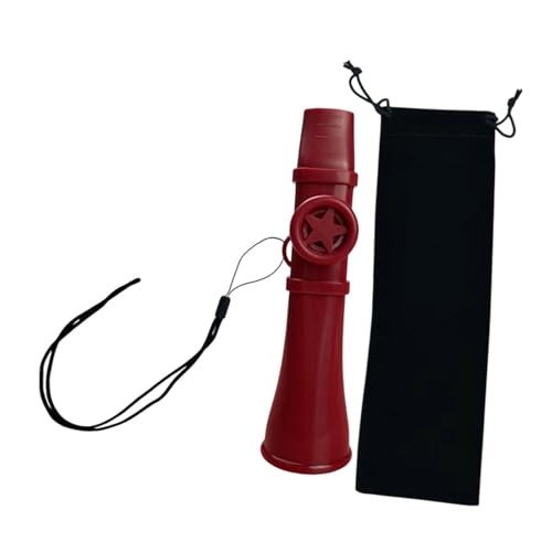 kowaku Kazoo Spielzeug Leichtgewicht Flöte Mundharmonika für Klaviergitarre Ukulele Keyboard Violine, Rot von kowaku