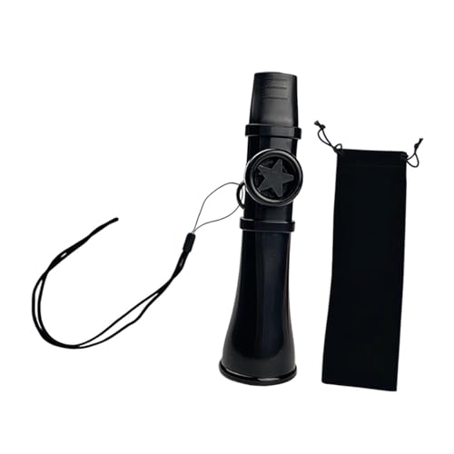kowaku Kazoo Spielzeug Leichtgewicht Flöte Mundharmonika für Klaviergitarre Ukulele Keyboard Violine, Schwarz von kowaku