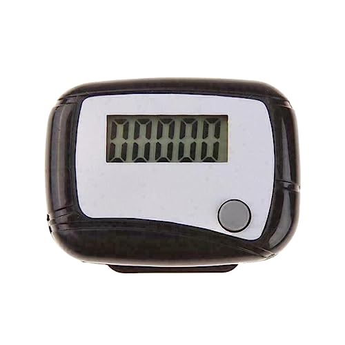 kowaku Schrittzähler, Schrittzähler, multifunktional, praktisch, mit Gürtelclip, elektronischer Schrittzähler für Fitness, Wandern, Wandern, Damen, Herren, Schwarz kowaku Schrittzähler, Schrittzähler, multifunktional, praktisch, mit Gürtelclip, elektronischer Schrittzähler für Fitness, Wandern, Wandern, Damen, Herren, Schwarz von kowaku