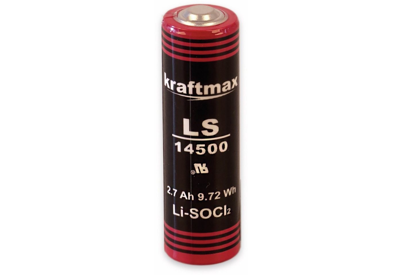 kraftmax KRAFTMAX Lithium-Batterie LS14500, AA-Zelle, 3,6 Batterie von kraftmax