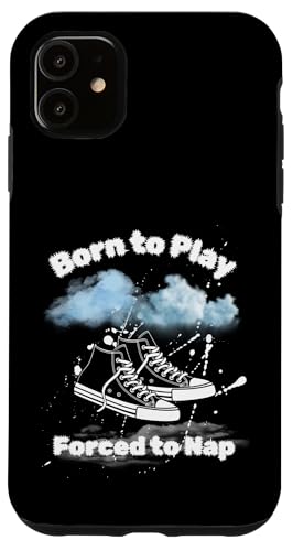 Born to Play – Lustiger Spruch für Sportkids Hülle für iPhone 11 von kriv71