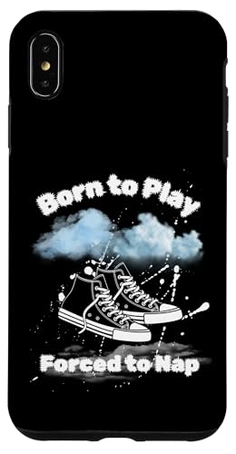 Born to Play – Lustiger Spruch für Sportkids Hülle für iPhone XS Max von kriv71