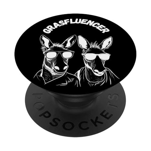 Cooler Esel-Style PopSockets Klebender PopGrip von kriv71