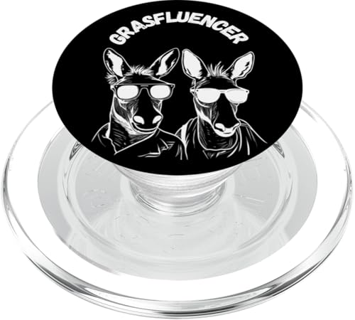 Cooler Esel-Style PopSockets PopGrip für MagSafe von kriv71