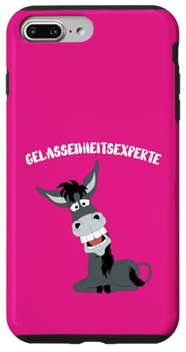 GELASSENHEIT AUF ZWEI BEINEN Lustiges Esel Design Hülle für iPhone 7 Plus/8 Plus von kriv71