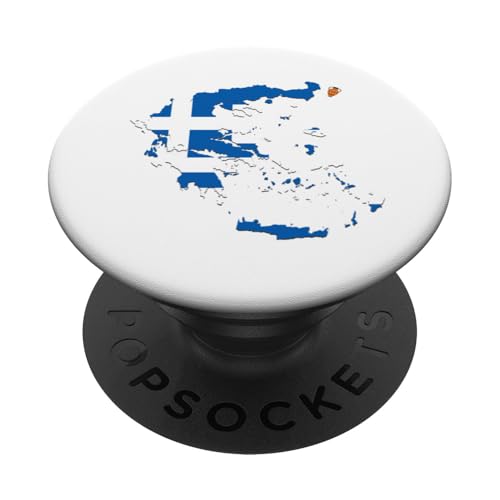 Griechenland Sommer 2025 – Sonne, Meer und Kultur PopSockets Klebender PopGrip von kriv71