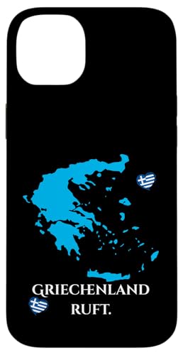 Griechenland ruft – Mein Herz schlägt in Blau-Weiß Hülle für iPhone 14 Plus von kriv71