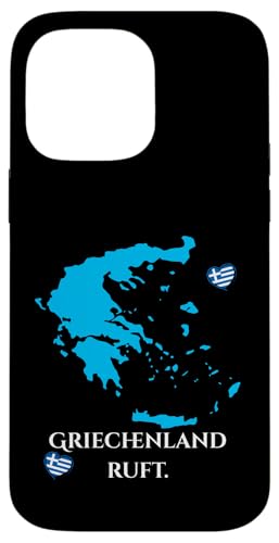 Griechenland ruft – Mein Herz schlägt in Blau-Weiß Hülle für iPhone 14 Pro Max von kriv71