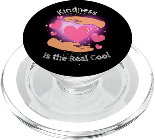 Kindness = Cool – Positivitäts-Design für Kids PopSockets PopGrip für MagSafe Kindness = Cool – Positivitäts-Design für Kids PopSockets PopGrip für MagSafe von kriv71