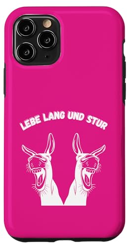 LEBE LANG UND STUR Esel-Style Hülle für iPhone 11 Pro von kriv71