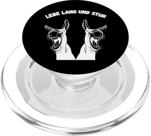 LEBE LANG UND STUR Esel-Style PopSockets PopGrip für MagSafe LEBE LANG UND STUR Esel-Style PopSockets PopGrip für MagSafe von kriv71