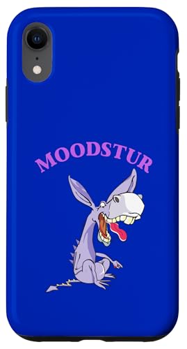 MOOSSTUR Lustiges Esel Design Hülle für iPhone XR von kriv71