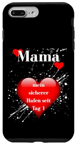 Mein sicherer Hafen – Dankbarer Spruch für Mama Hülle für iPhone 7 Plus/8 Plus Mein sicherer Hafen – Dankbarer Spruch für Mama Hülle für iPhone 7 Plus/8 Plus von kriv71