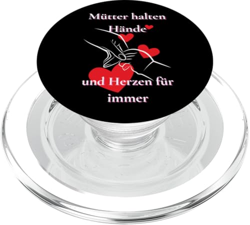Mütter halten Hände – und Herzen für immer PopSockets PopGrip für MagSafe von kriv71