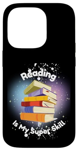 Reading Super Skill – Cooles Design für Bücherfans Hülle für iPhone 14 Pro von kriv71
