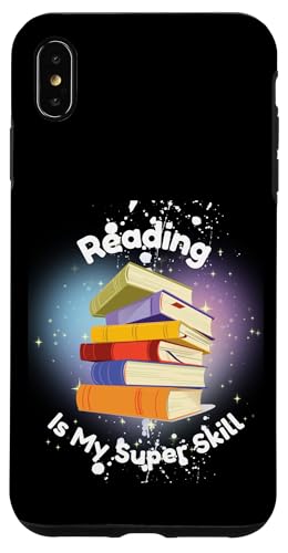 Reading Super Skill – Cooles Design für Bücherfans Hülle für iPhone XS Max von kriv71