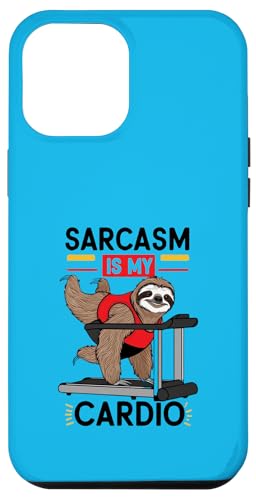 Sarcasm Faultier Laufband Fun Hülle für iPhone 12 Pro Max von kriv71