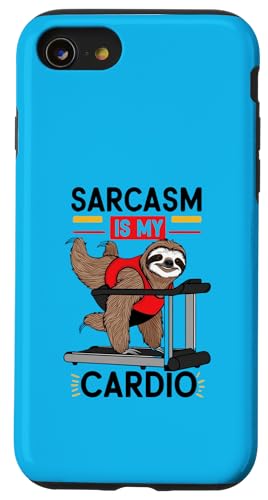 Sarcasm Faultier Laufband Fun Hülle für iPhone SE (2020) / 7 / 8 von kriv71