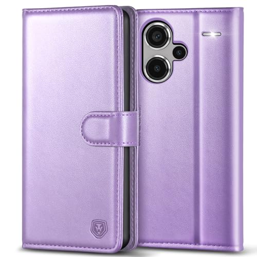 Handyhülle für Xiaomi Redmi Note 13 Pro Plus 5G Hülle Premium PU Leder Klapphülle Case Brieftasche Kartenfach Ständer Magnet Etui Handytasche Cover Schutzhülle für Redmi Note 13 Pro Plus - Hellviolett Handyhülle für Xiaomi Redmi Note 13 Pro Plus 5G Hülle Premium PU Leder Klapphülle Case Brieftasche Kartenfach Ständer Magnet Etui Handytasche Cover Schutzhülle für Redmi Note 13 Pro Plus - Hellviolett von Kuafcase