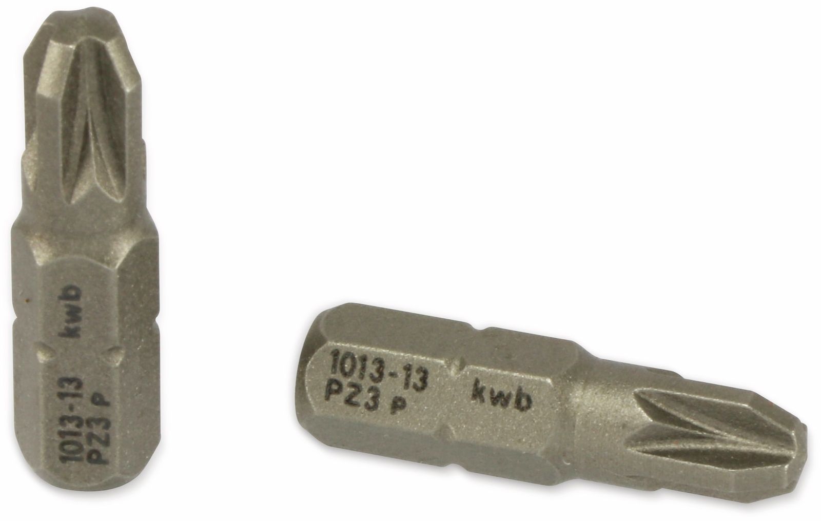 KWB Bit-Set, PZ3, Chrom-Vanadium Stahl, 10 Stück von kwb