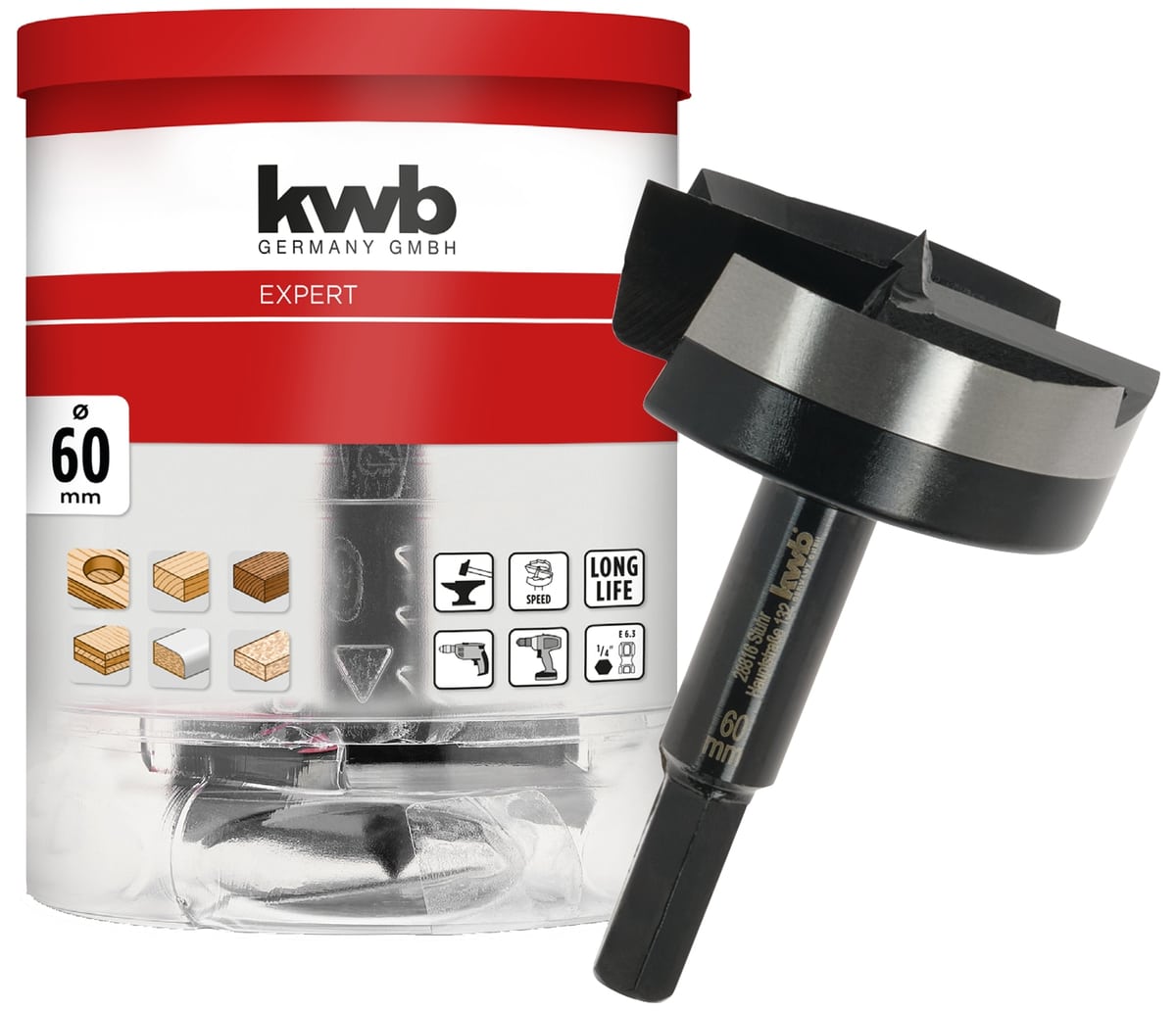 KWB Forstnerbohrer, 706460, 60 mm KWB Forstnerbohrer, 706460, 60 mm von kwb