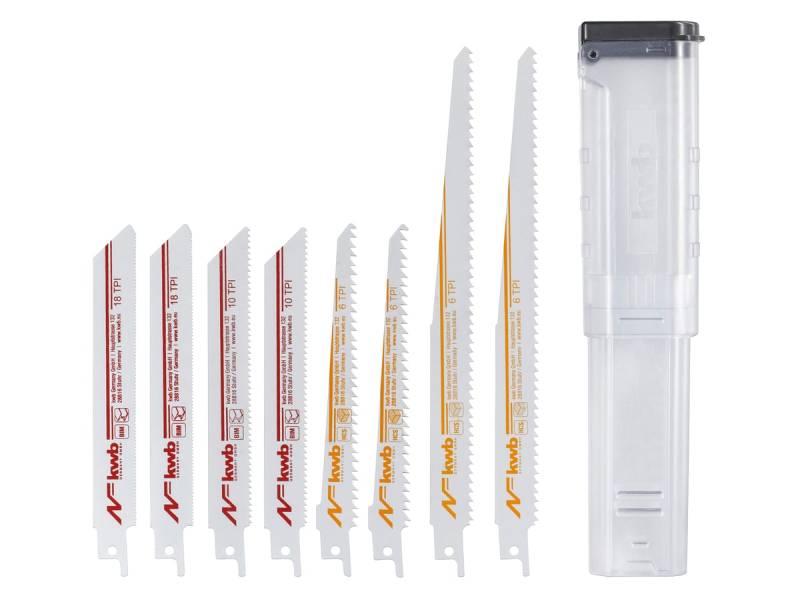 KWB Säbel-Sägeblatt-Set, 576090, 9-teilig von kwb