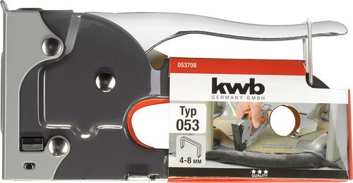 Kwb 053708 Handtacker Klammerntyp Typ 53F Klammernlänge 4 - 8mm von kwb