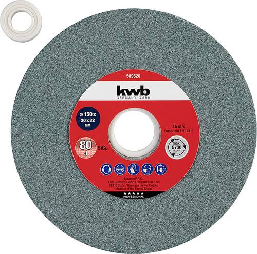 Kwb 509520 Schleifscheibe Durchmesser 150mm Bohrungs-Ø 20mm 1St. von kwb