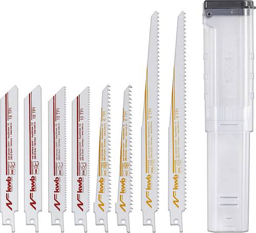 Kwb 576090 Säbelsägeblätter-Set, 9-tlg. 9St. von kwb