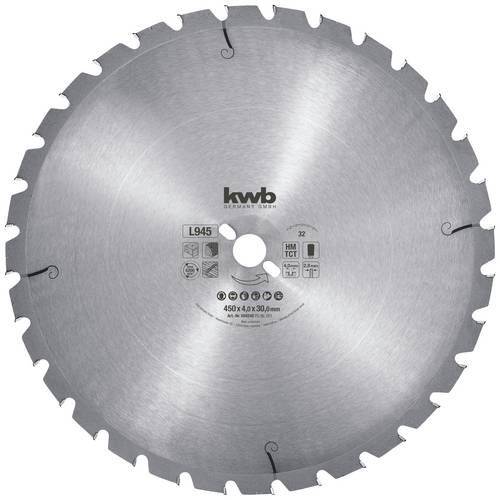 Kwb 594540 Kreissägeblatt 450 x 30mm 1St. von kwb