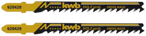 Kwb 620420 Stichsägeblätter, Holzbearbeitung, HCS 2St. von kwb