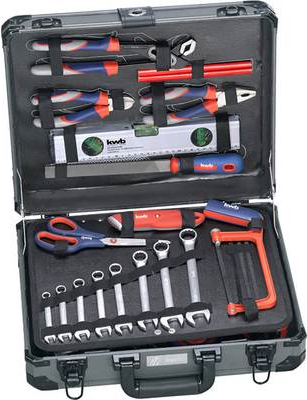 kwb 370760 Werkzeugkoffer bestückt 99teilig (370760) von kwb
