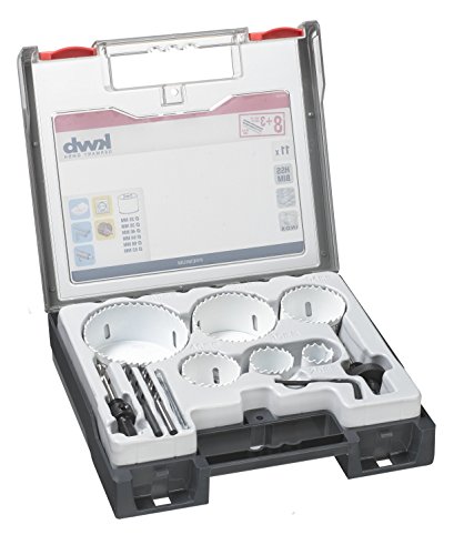 kwb 12-teiliges Lochsägen-Set mit Vario Zahnung und Bohrern - Für Metall, Holz und mehr - Inklusive Glas-Bohrer - Made in Germany kwb 12-teiliges Lochsägen-Set mit Vario Zahnung und Bohrern - Für Metall, Holz und mehr - Inklusive Glas-Bohrer - Made in Germany von kwb