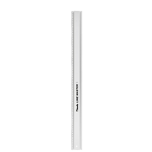 kwb LINE MASTER Präzisionslineal – Aluminium, 800-mm Universal-Führungsschiene für Kreissäge, Stichsäge und Oberfräse von kwb