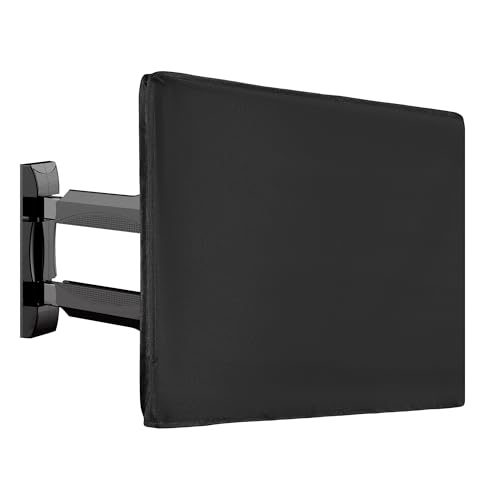 kwmobile 24" TV Outdoor TV Abdeckung - Fernseher Hülle Bildschirmschutz - Schutzhülle wetterfest - Schwarz kwmobile 24" TV Outdoor TV Abdeckung - Fernseher Hülle Bildschirmschutz - Schutzhülle wetterfest - Schwarz von kwmobile
