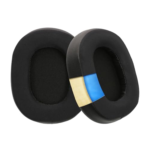 kwmobile 2X Ohr Polster kompatibel mit Razer BlackShark V2 Pro (2023) - Ohrpolster Kopfhörer - Kunstleder Polster für Over Ear Headphones - Cooling Effekt von kwmobile