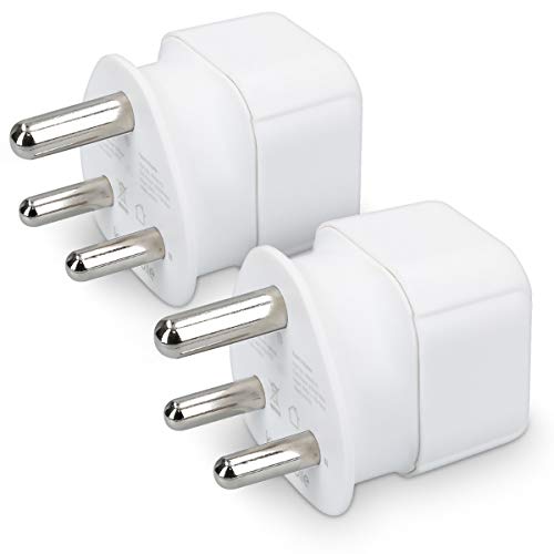 kwmobile 2X Adapter Südafrika - Reiseadapter Südafrika - Reiseadapter Typ D und M - Reiseadapter Indien - Stecker Südafrika Adapter Indien - Reisestecker Namibia kwmobile 2X Adapter Südafrika - Reiseadapter Südafrika - Reiseadapter Typ D und M - Reiseadapter Indien - Stecker Südafrika Adapter Indien - Reisestecker Namibia von kwmobile