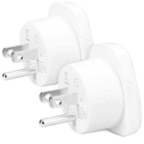 kwmobile 2X Reiseadapter USA Typ-B - Reise Adapter zu Typ B Steckdose in z.B. Amerika Kanada Thailand - Stromadapter Urlaub Weiß kwmobile 2X Reiseadapter USA Typ-B - Reise Adapter zu Typ B Steckdose in z.B. Amerika Kanada Thailand - Stromadapter Urlaub Weiß von kwmobile