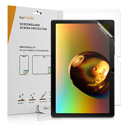 kwmobile 2X Schutzfolie kompatibel mit Samsung Galaxy Tab A8 10.5 (2021) - Folie klar Full Screen Tablet von kwmobile