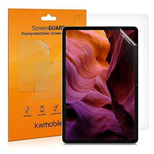 kwmobile 2X Schutzfolie kompatibel mit Samsung Galaxy Tab S7 FE - Folie klar Full Screen Tablet von kwmobile