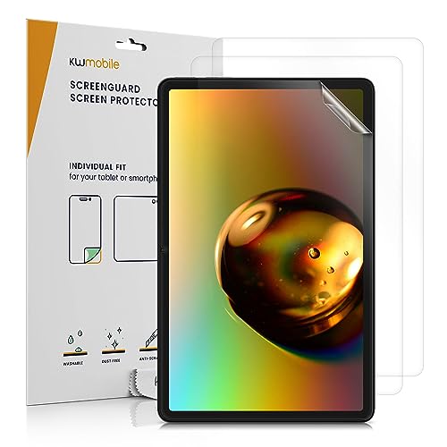 kwmobile 2X Tablet Schutzfolie kompatibel mit Amazon Fire Max 11 Folie - Full Screen Protector - Tablet Displayfolie entspiegelt von kwmobile