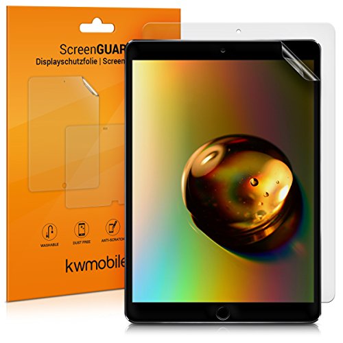 kwmobile 2X Tablet Schutzfolie kompatibel mit Apple iPad Pro 10,5" Folie - Full Screen Protector - Tablet Displayfolie entspiegelt von kwmobile