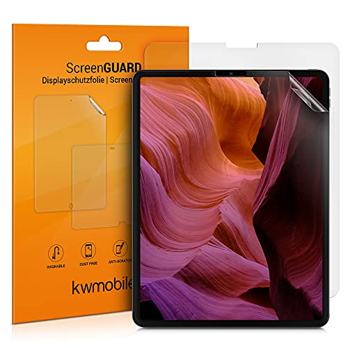 kwmobile 2X Tablet Schutzfolie kompatibel mit Apple iPad Pro 12,9" - (2022) / (2021) Folie - Full Screen Protector - Tablet Displayfolie entspiegelt von kwmobile