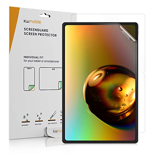 kwmobile 2X Tablet Schutzfolie kompatibel mit Lenovo Tab P12 Pro Folie - Full Screen Protector - Tablet Displayfolie entspiegelt von kwmobile